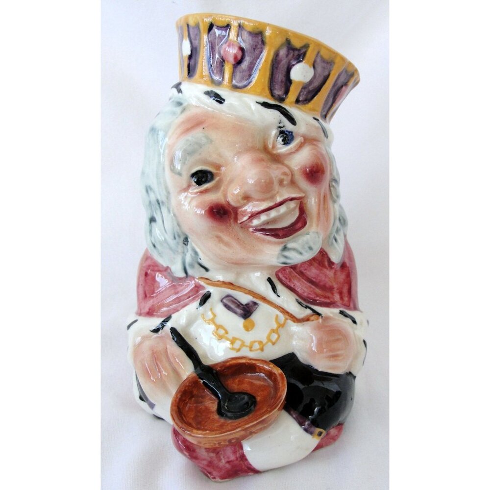 Vintage Staffordshire Shorter‎ & Sons Old King Cole Collectible Character Jug